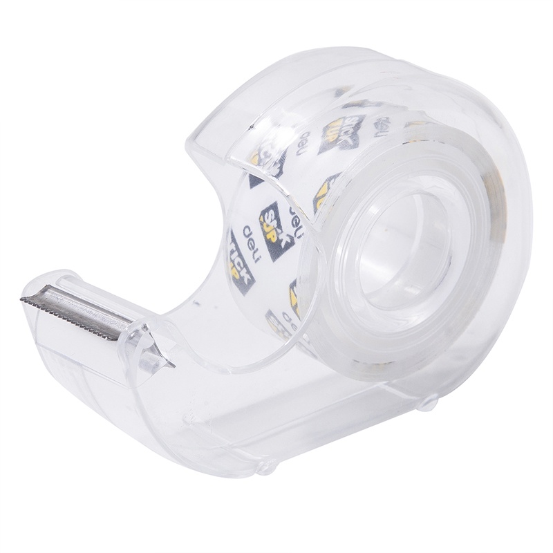 Cuộn băng keo DELI EA30211 trong suốt 8mmx45Umx7.62M (1 cuộn/ vỉ)