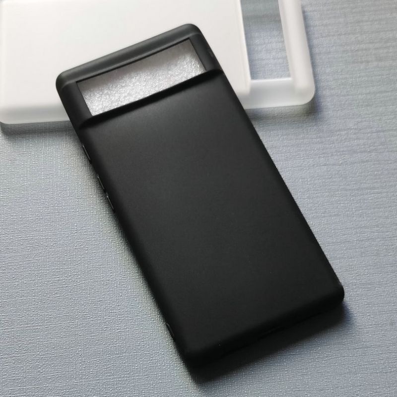 Ốp lưng silicon đen google pixel 6/Pixel 6 pro dẻo đen nhám chống bám vân tay