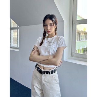 JANET STUDIO • Quần cargo kem