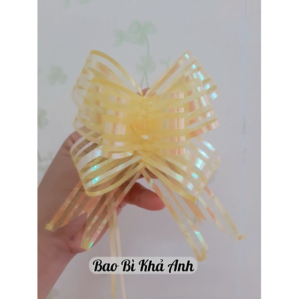 Nơ rút gói quà🎀 1.2cm - 3cm tết 2024 hàng loại 1 siêu đẹp ⛔Bao Bì Khả Anh⛔