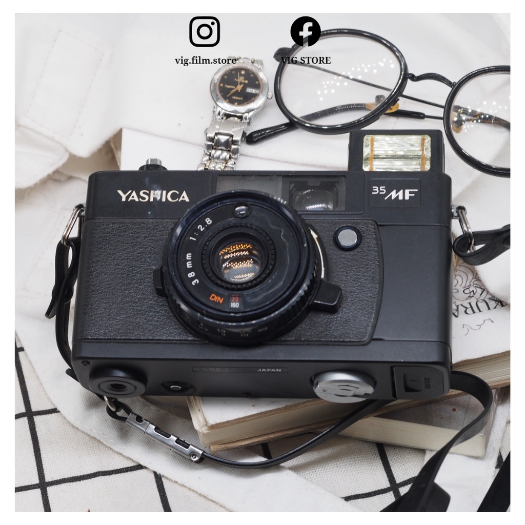 Máy ảnh Yashica 35MF Black