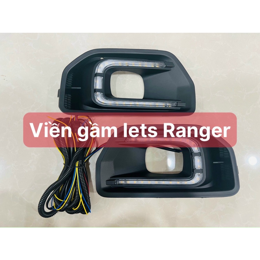 Bộ 2 led gầm trước xe Ford Ranger 2023, 2 chế độ led cá tính