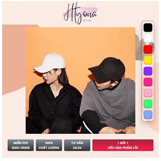 Mũ lưỡi trai trơn giá rẻ nhiều màu