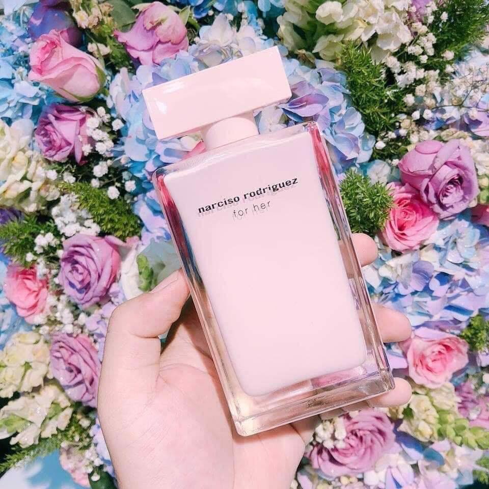 Nước hoa nữ Narciso Rodriguez for Her EDP chiết 10ml Mẫu thử nước hoa chiết nữ Narsico Nar hồng nhạt cao cấp hương hoa | BigBuy360 - bigbuy360.vn