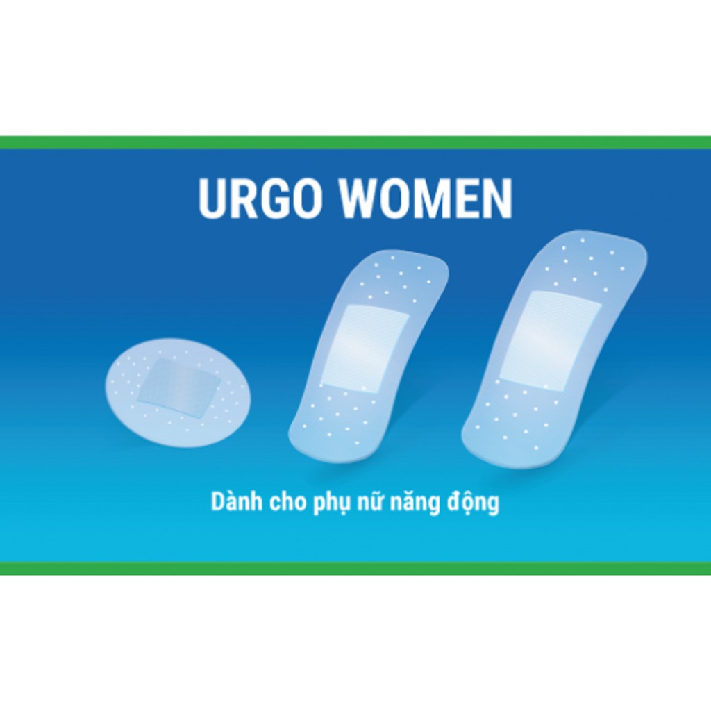 Băng Cá Nhân Dạng Gói Women Dành Cho Phụ Nữ Urgo 10 Miếng
