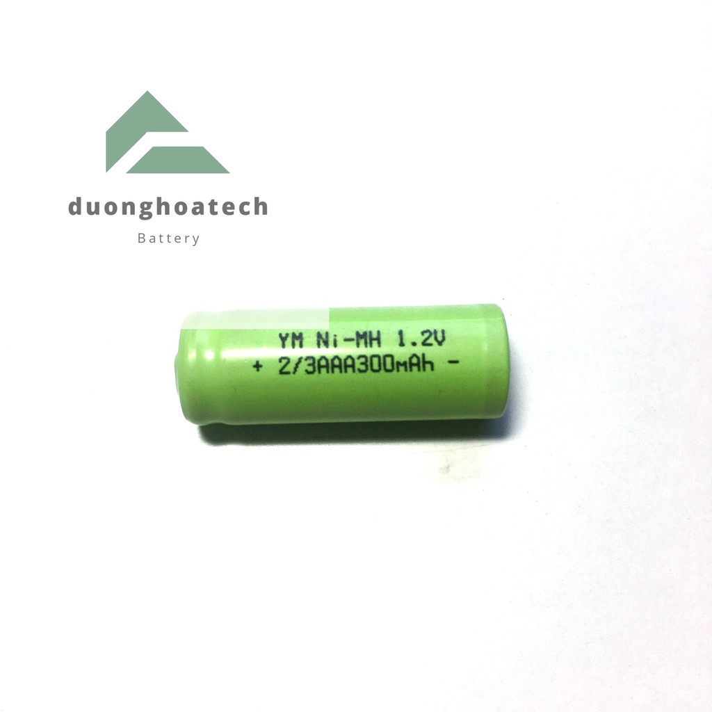 Pin Sạc 2/3AAA Ni-MH 1.2V 300mAh