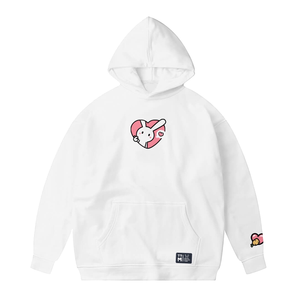 Áo hoodie Crush Collection THỎ BẢY MÀU