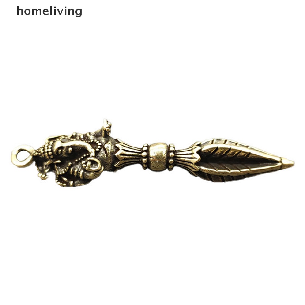 Mặt Vòng cổ Bằng Đồng Nguyên Chất Khắc Hình Chú Voi Thần Tài Vajry