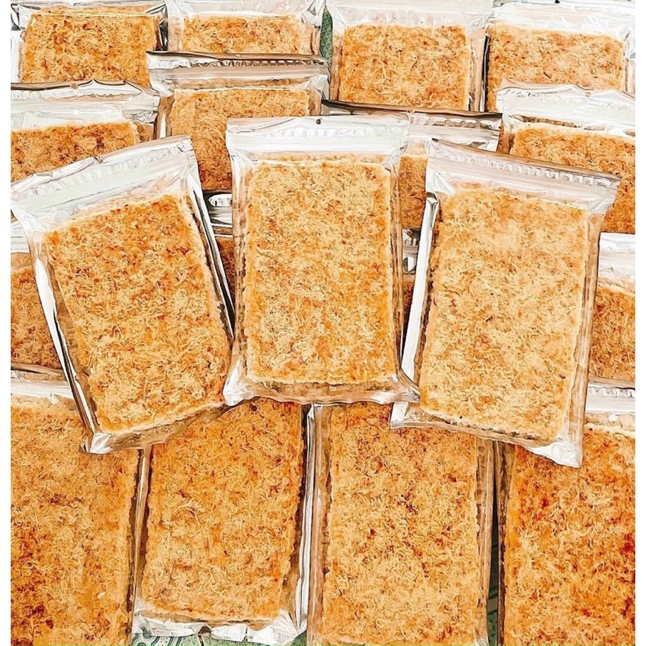 Cơm Cháy Chà Bông heo  Cao Cấp Tiến Vua Ăn VẶt Bố Cún