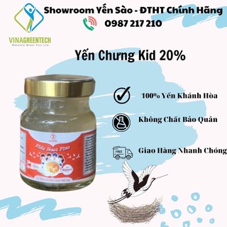 Yến chưng sẵn cho trẻ em 20% - hũ 70ml