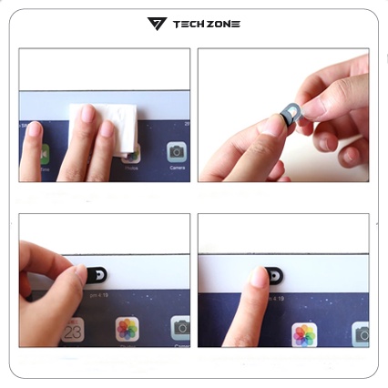 Bộ 05 Miếng dán che camera, sticker dán camera, đóng mở dễ dùng, bảo vệ cho người dùng laptop