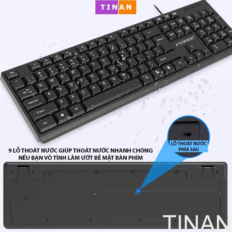 Bàn Phím Máy Tính Có Dây FV-K5C, Đầu Cắm USB