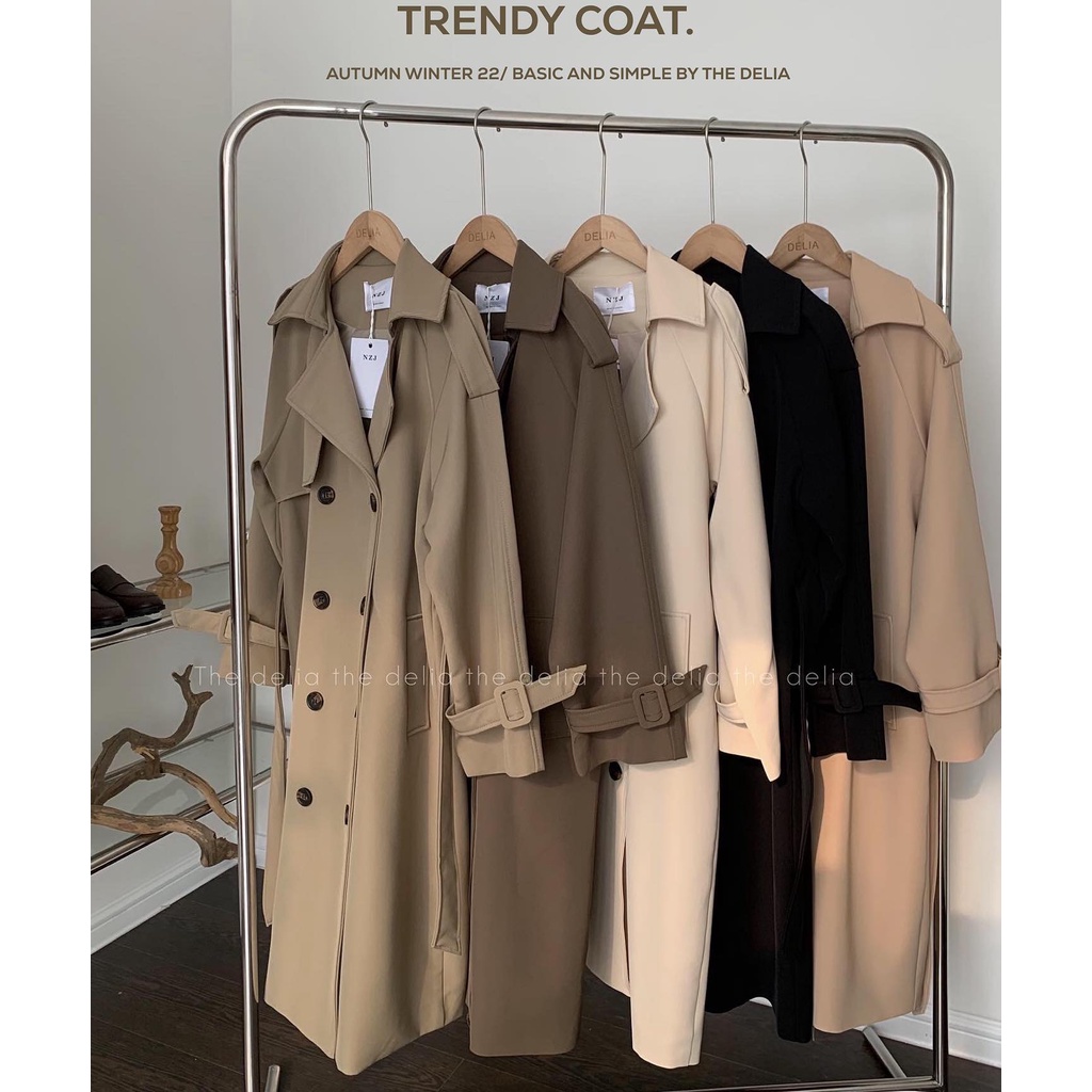 8806 KHOÁC MĂNG TÔ DÁNG DÀI 8 CÚC