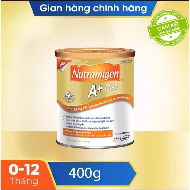 Sữa bột Enfa Nutramigen A+ Lgg 400g (0 - 12 tháng) dành cho trẻ dị ứng đạm sữa bò