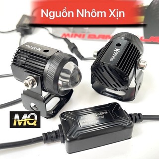 Đèn trợ sáng mini cost vàng pha trắng