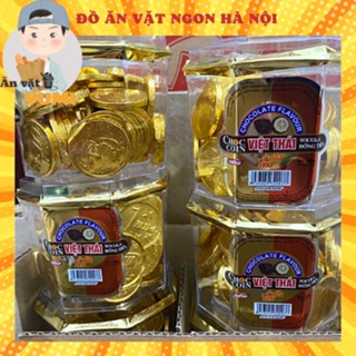 Đồ ăn vặt socola đồng tiền việt thái bánh kẹo ăn vặt ngon hấp dẫn giá rẻ