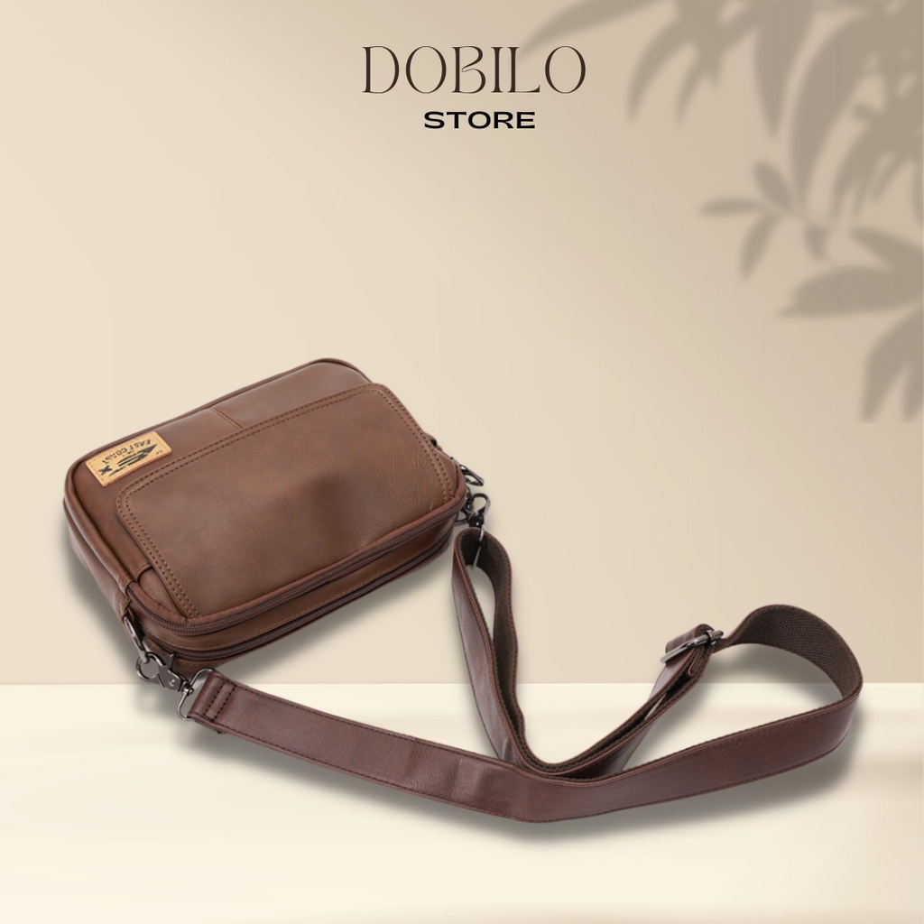 Túi Đeo Chéo Da Nam Nữ Phong Cách Thời Trang Hàn Quốc BG11