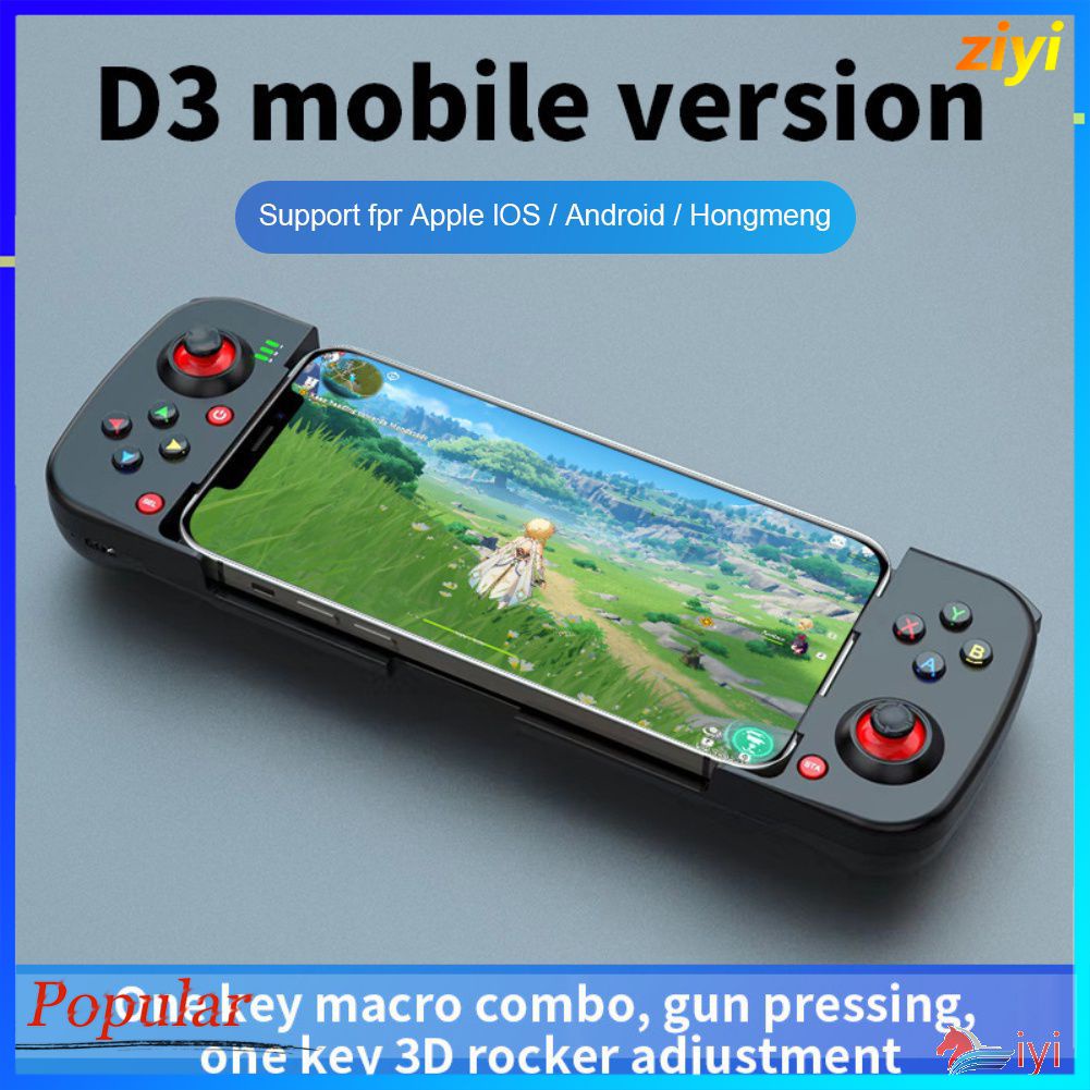 Tay Cầm Chơi Game Không Dây Bluetooth Cho Điện Thoại Android/Iphone Nút Điều Khiển Game Mobile Joystick Chơi Game Cho Ps4