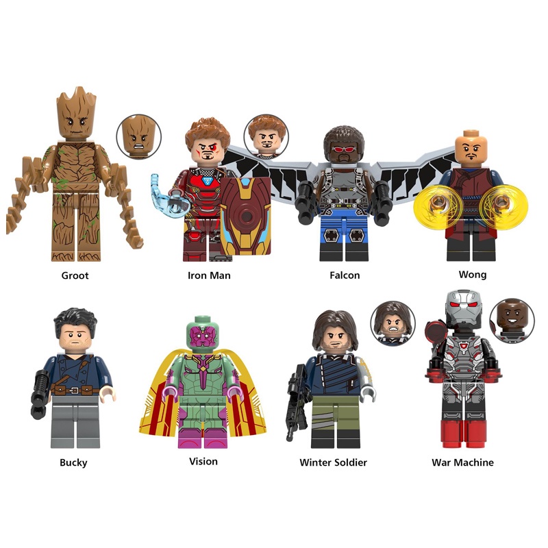 Mô Hình Lính Groot Mùa Đông Mini