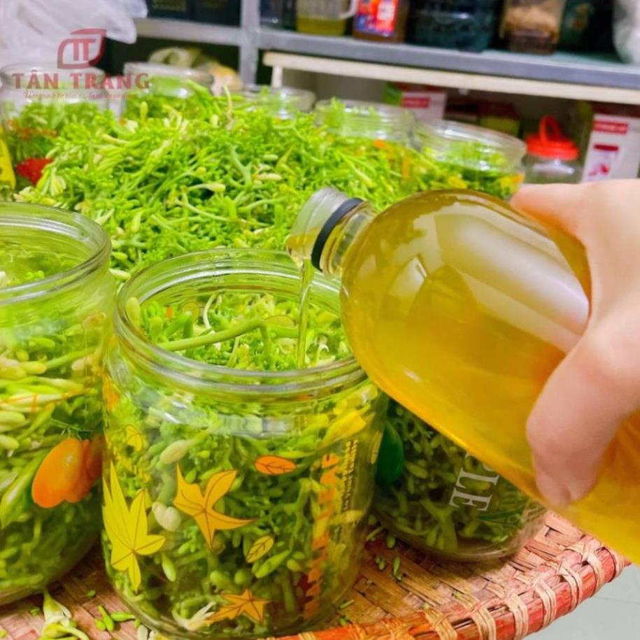 Hoa Đu Đủ Đực Tươi Ngâm Mật Ong Rừng Tây Bắc