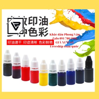 Mực mãta -flash - thẩm thấu- dấu chìm - đỏ- xanh - đen - vàng - xanh lá - sử dụng trên nhiều chất liệu