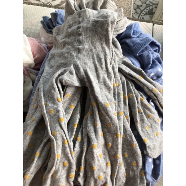 Quần tất bé gái hoạ tiết nơ chấm bi siêu yêu satsunkid