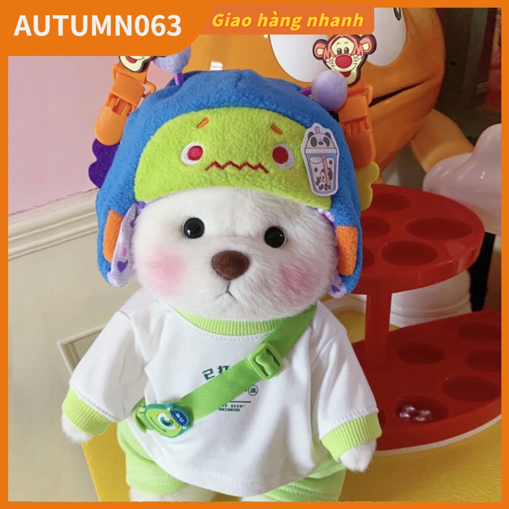 Gấu Nhồi Bông Handmade Xinh Xắn Dùng Để Trang Trí Nội Thất Autumn063