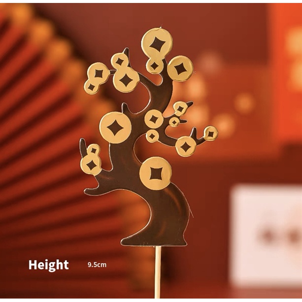 Que cắm tết hình cây kim tien