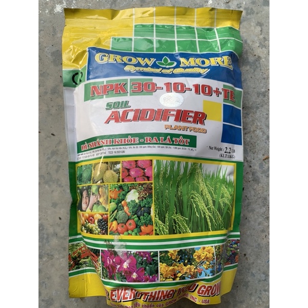 Phân bón lá 30-10-10+TE Growmore