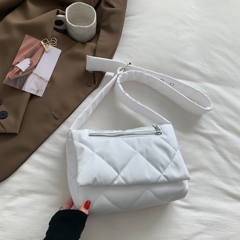 Túi phao đeo chéo nam nữ kiểu dáng trendy Déluge
