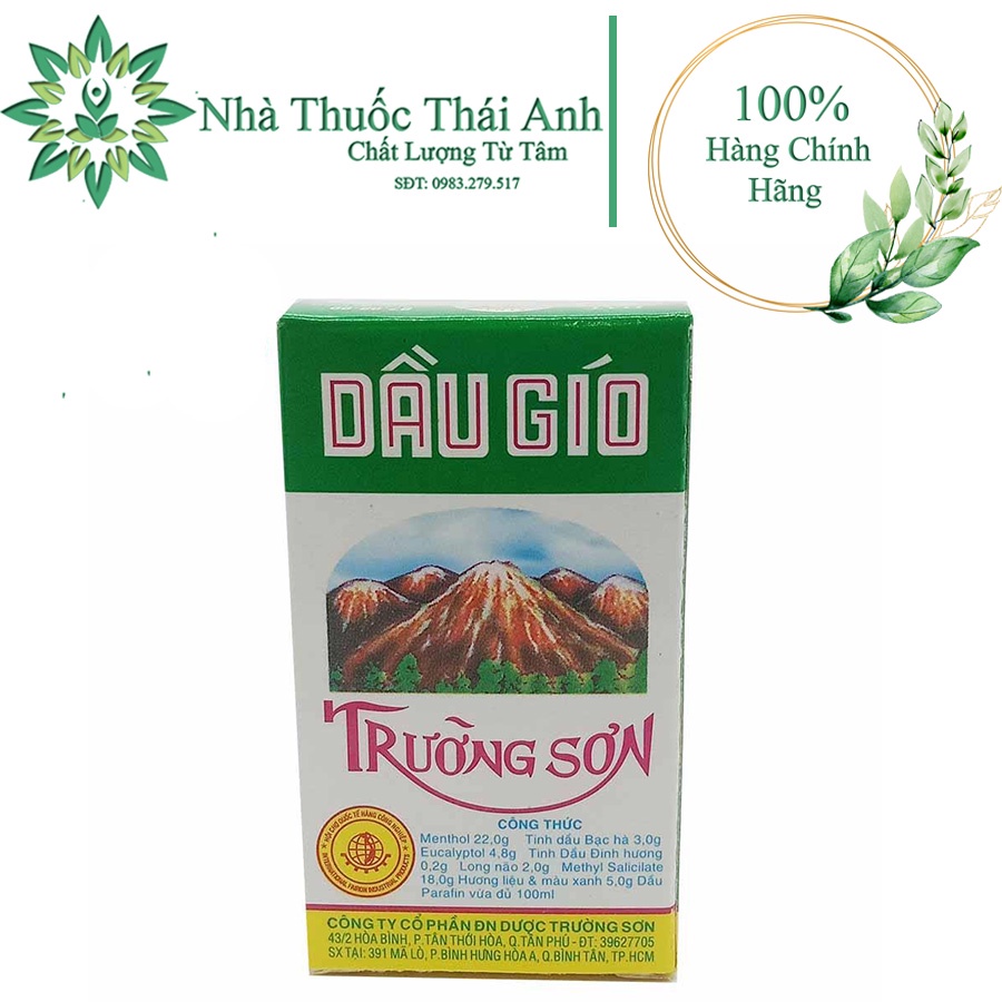 Dầu Gió Trường Sơn