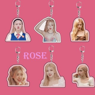 Móc Khóa Hoa Hồng Nhóm Nhạc BLACKPINK