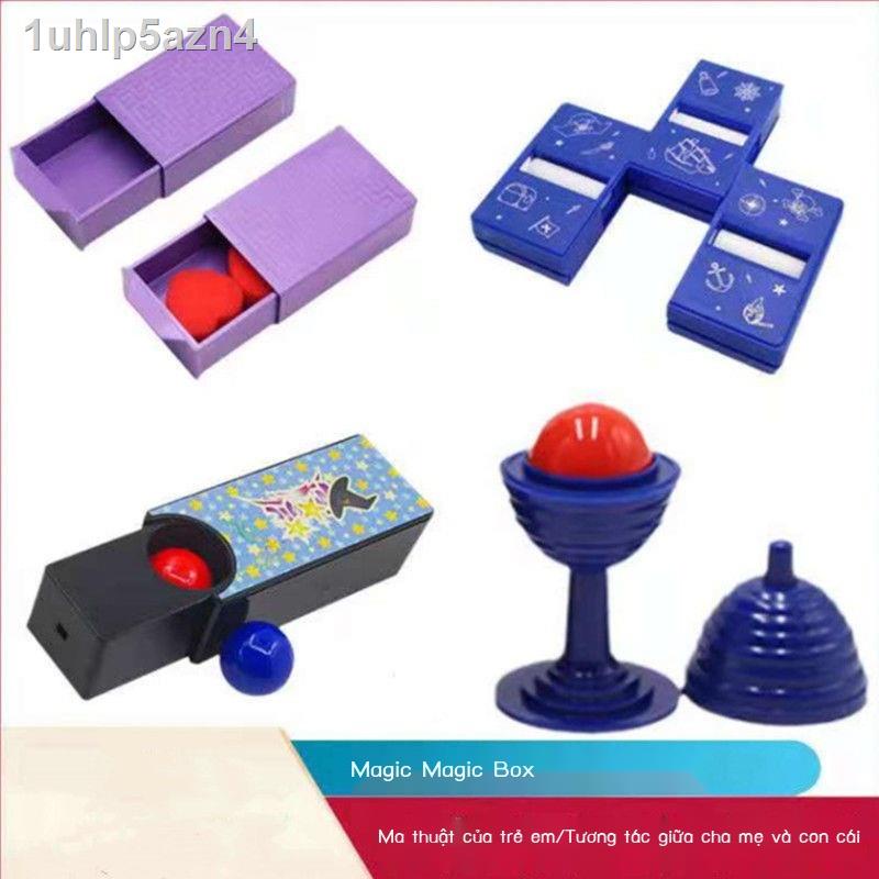 Đạo cụ ảo thuật trẻ em ma thuật hộp ma thuật học sinh tiểu học đạo cụ biểu diễn đồ vật bị hỏng khôi phục màu đỏ th