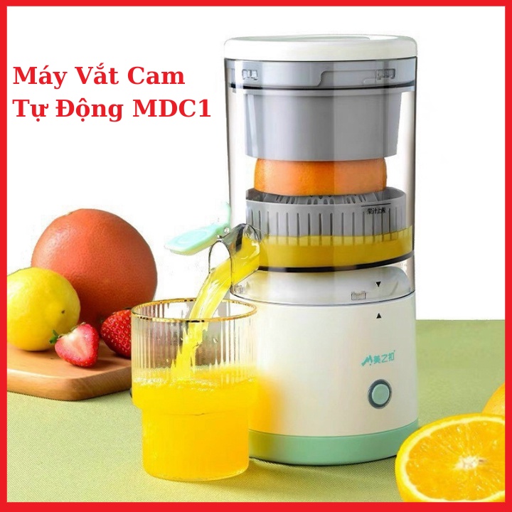 Máy ép cam tự động - Máy vắt cam tự động không dây - Ép chậm trái cây, các loại quả - Bảo hành 12 tháng