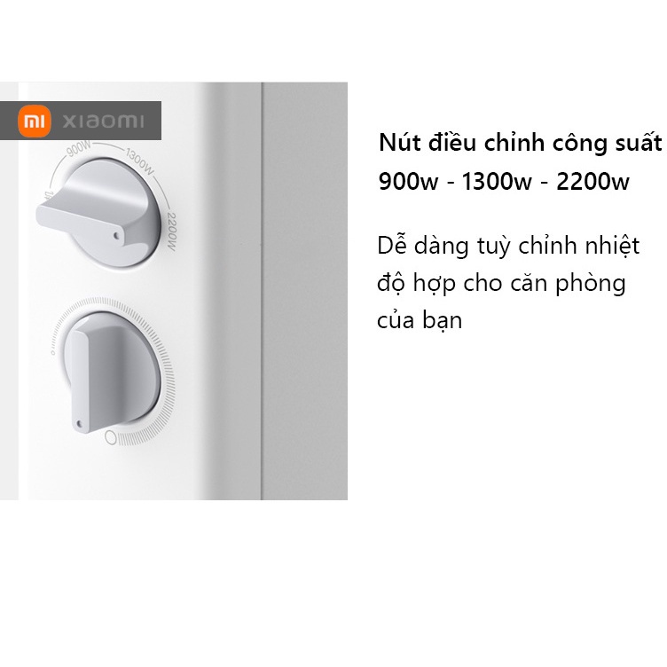 Máy Sưởi Xiaomi Smartmi 1S 2200W - Máy Sưởi Thế Hệ Mới Kết Nối App, Không Gây Khô Da