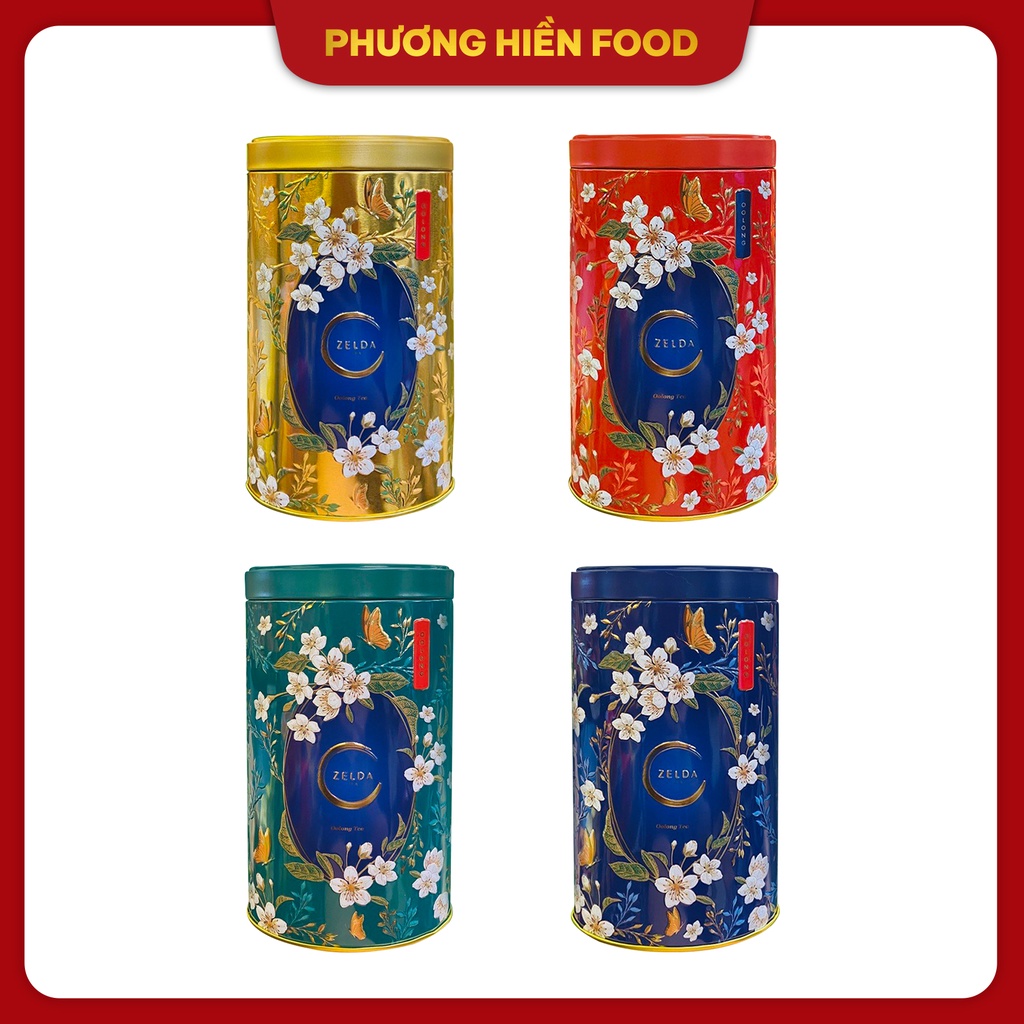 TRÀ OLONG NGUYÊN CHẤT OVAL 30G HỘP SẮT