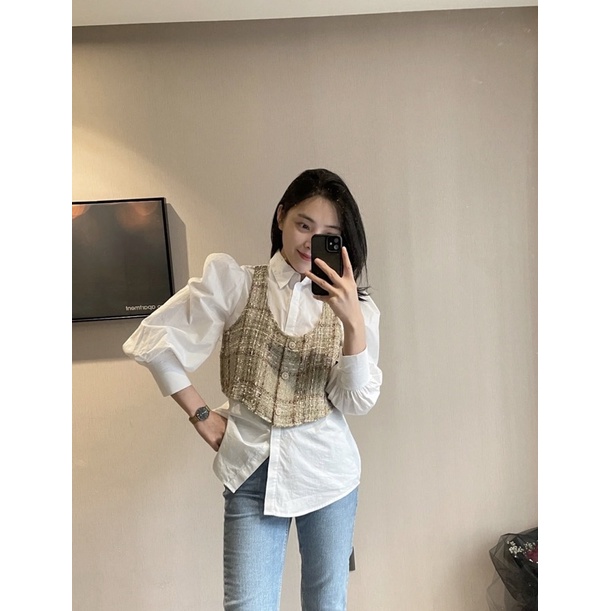 Áo sơmi ZR phối tweet