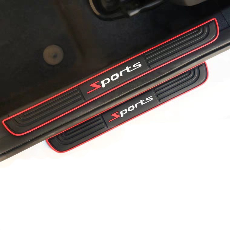 Nẹp chống trầy cốp ô tô chất liệu cao su. Nẹp bước chân và cốp sport.Nẹp bảo về bước chân và cốp