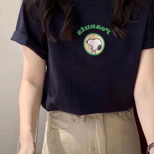 Áo thun 3158 mẫu 'Mặt Chú Chó' phông cotton nam nữ