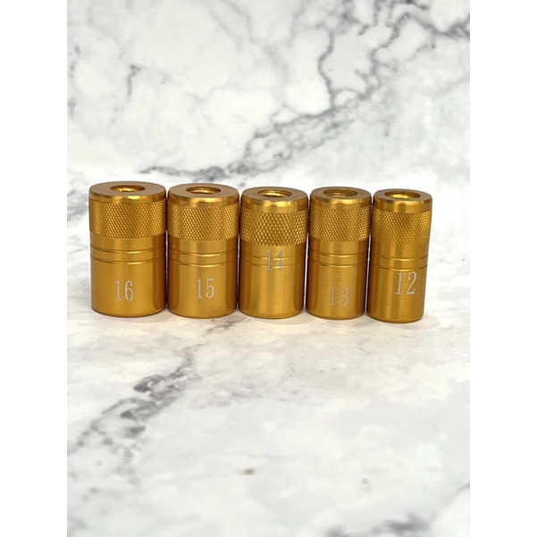 Đầu khớp ren trong 8mm chế cán vợt, gác cần câu cá