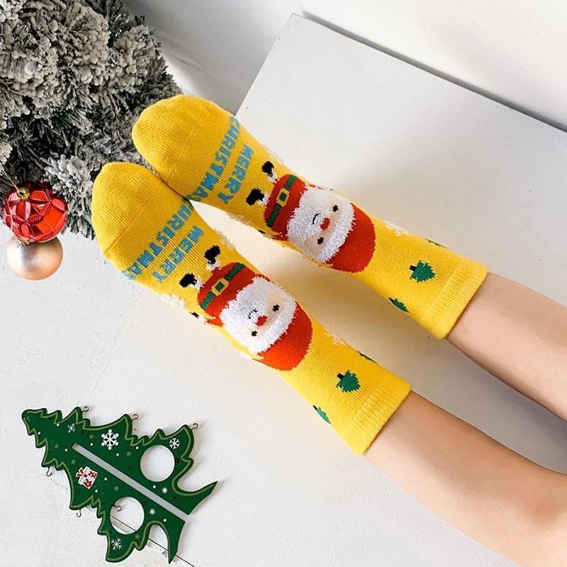 Set 3 đôi tất Giáng sinh cho bé trai, bé gái nhiều mẫu xinh xắn