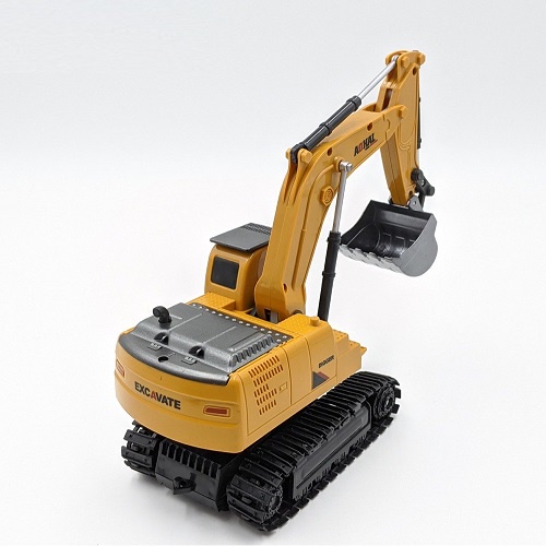 Xe xúc hợp kim điều khiển từ xa với đầu múc kim loại 8 kênh