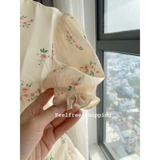 Set Áo Dài Đỏ Quần Đen Cổ Yếm Mặc Tết