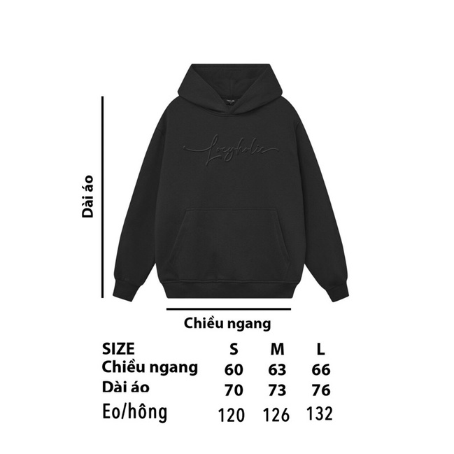 ÁO HOODIE THU ĐÔNG LOEYHOLIC FORM RỘNG BO CHUN