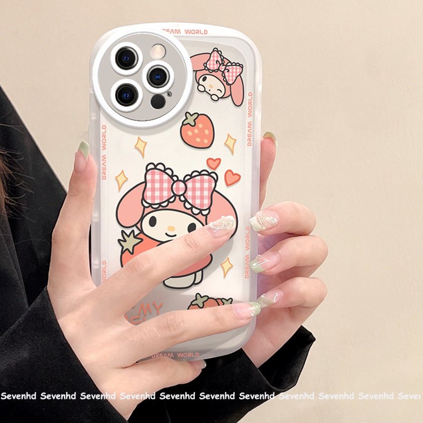 Ốp Điện Thoại Họa Tiết Melody Cho iPhone 14 13 12 11 Pro Max X XR Xs Max 8 7 6 6s Plus SE 2020