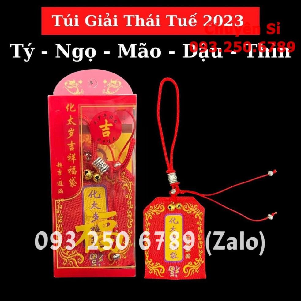 [HỎA TỐC] Túi Giải Thái Tuế 2023 cho các tuổi TÝ - NGỌ - MÃO - DẬU - THÌN , Quà Tết
