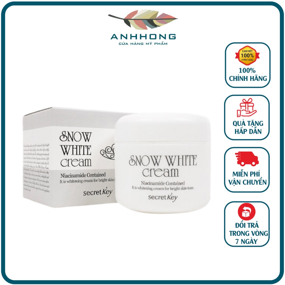 Kem Dưỡng Trắng Secret Key Snow White Cream