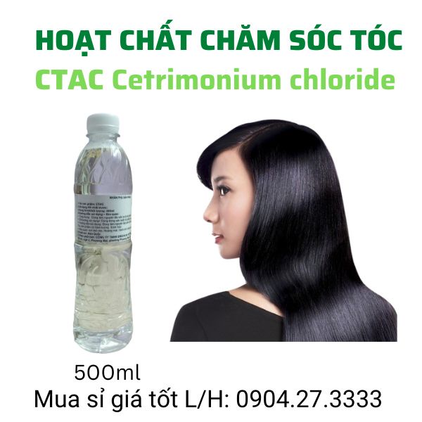 HOẠT CHẤT CHĂM SÓC TÓC Cetrimonium chloride CTAC