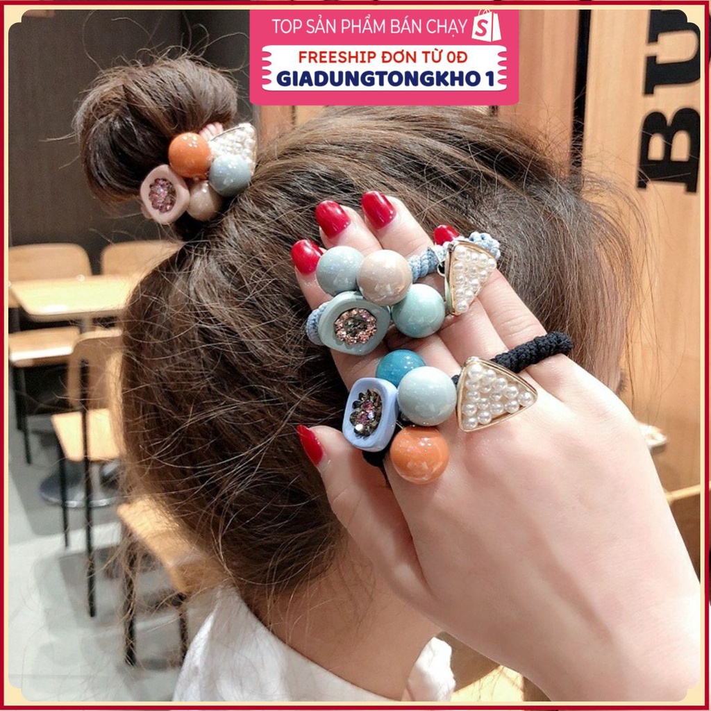 (Bán Buôn Sỉ) CHUN BUỘC CỘT TÓC SIÊU HOT 2022