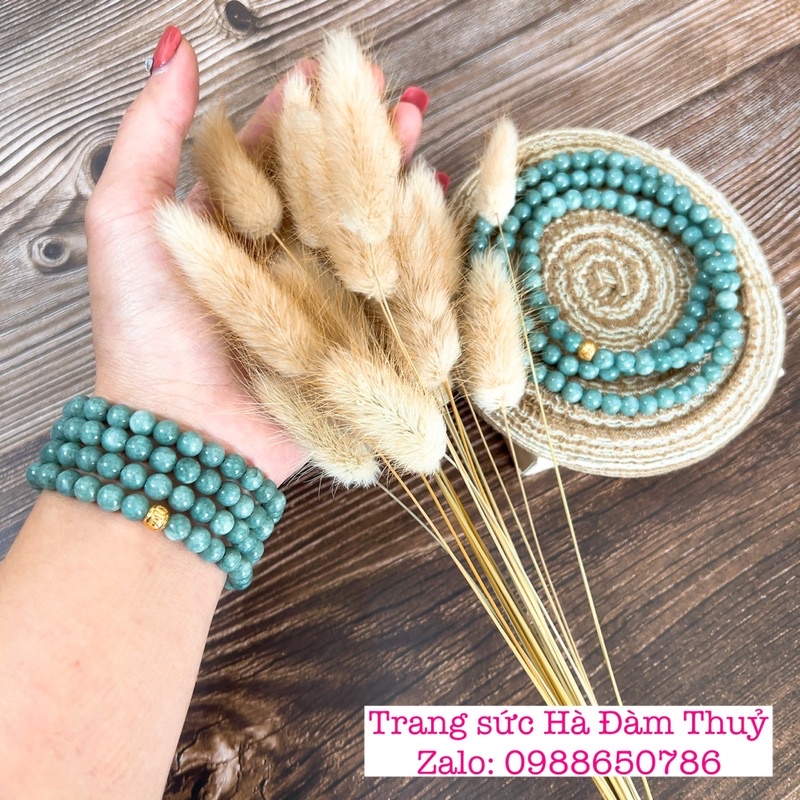 🔥 HOT🔥 Vòng Đá 108 hạt Đá đẹp Loại 1 mẫu mới nhất 2023 TẶNG Kèm Phù Bình An và Hộp Gấm 🥰🤩🍀